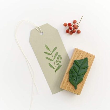 Stempel Zweig mit Beeren, Gartenstempel, Liguster, floraler Stempel | STUDIO KARAMELO