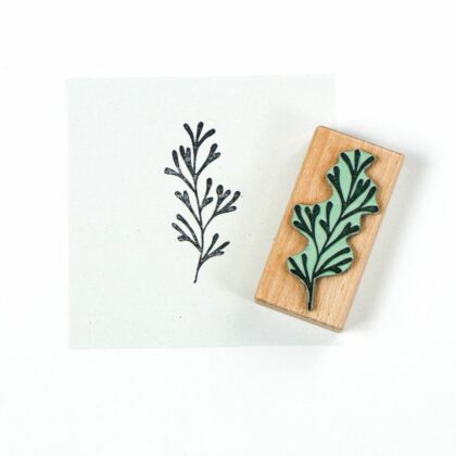 Stempel kleine Alge #01 | Holzstempel aus der Natur von STUDIO KARAMELO