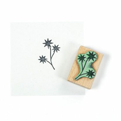 Stempel Sternblume | Holzstempel aus der Natur von STUDIO KARAMELO