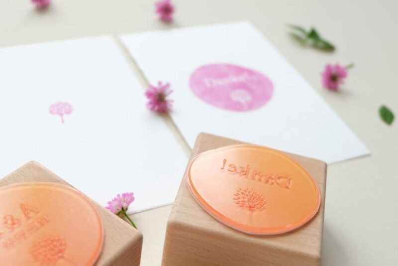 Individuelle Hochzeits-Stempel | custom made rubber stamps for your wedding